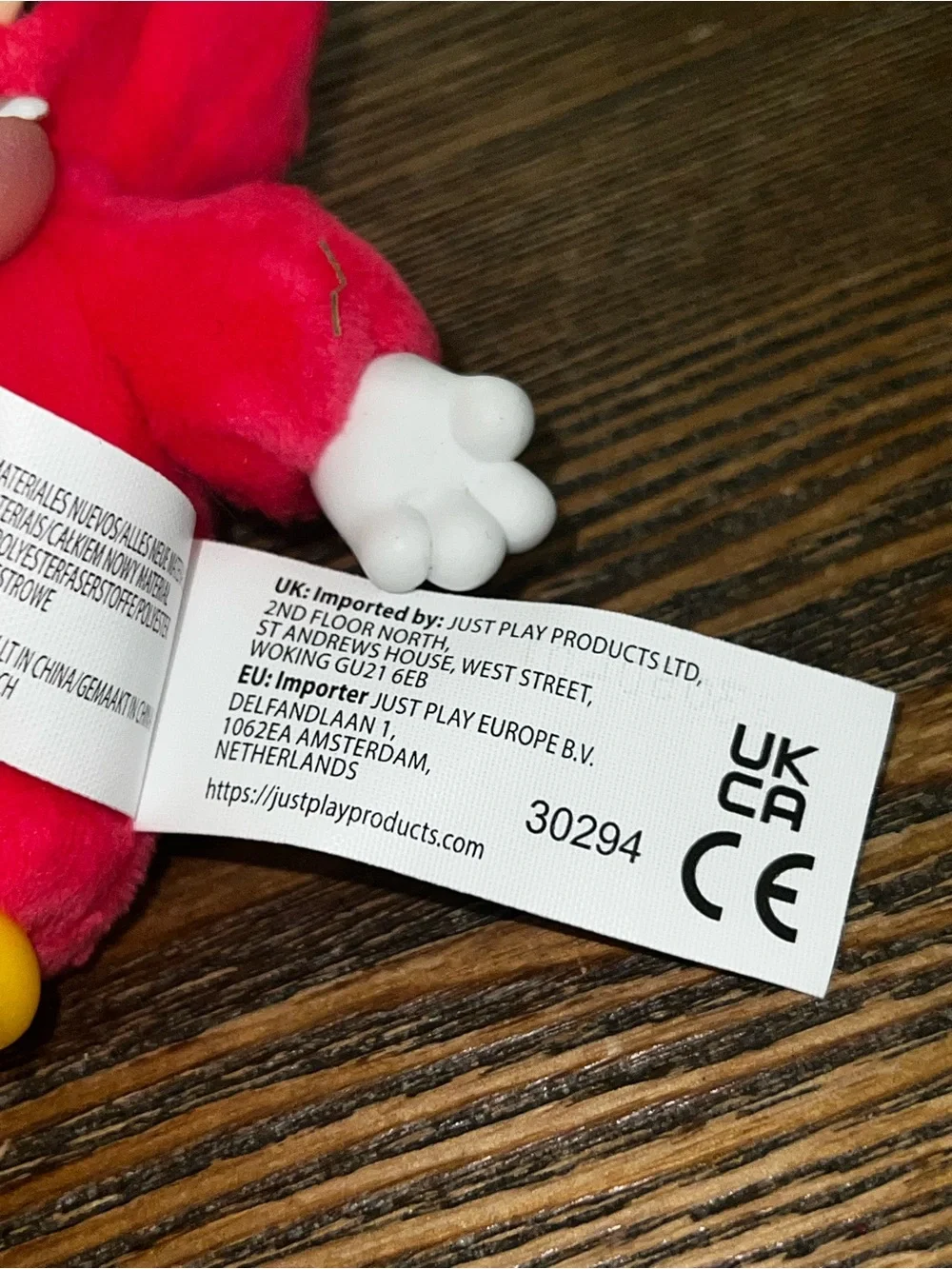 Disney Fresh Picked Minnie Mouse Vinyl Plush keychain NEW
